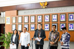 Panitia Seleksi Pemilihan Calon Anggota Ombudsman Republik Indonesia (ORI) Masa Jabatan 2026-2031. Foto: hms.