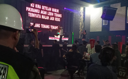 Salah satu tempat karaoke di wilayah Kabupaten Tuban.