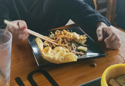 Pedas Mie Gacoan Blora level 1 sama dengan Mie Gacoan Kudus level 3. (Foto: Dok. Pribadi/Memanggil.co)