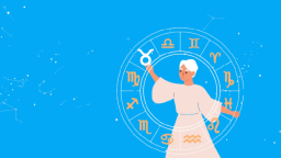 Ilustrasi ramalan zodiak.