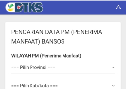 Cara cek penerima bansos melalui handphone (Foto: Tangkapan layar/Memanggil.co)
