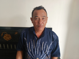 Legal PT Pentawira Agraha Sakti, Raman saat diwawancarai wartawan. (Foto: Dok. Pribadi/Memanggil.co)