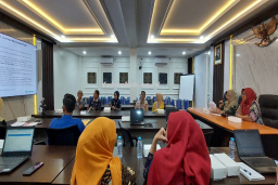 Rakor persiapan verifikasi lanjutan Kabupaten/Kota Sehat (KKS) Tahun 2025.