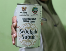 Penampakan kaleng "umplung" untuk mendukung kegiatan sedekah subuh. (Memanggil.co/Ist)