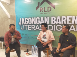 Acara Jagongan di gelar  di Rumah Literasi Digital (Adji/Memanggil)