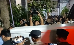 Jenazah Tiara korban mutilasi tiba di rumah duka (Foto: Istimewa/Memanggil.co)