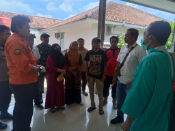 Tragis, Siswa SMK Muhammadiyah 1 Cepu Tewas Saat Bolos Sekolah dan Bermain di Sungai (Foto:Teguh)