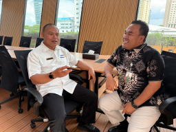 Bupati Blora Dr. H. Arief Rohman silaturahmi ke Kantor Kementerian Keuangan Republik IndonesiaRabu (1/10/2025). (Foto: Hms/Memanggil.co)