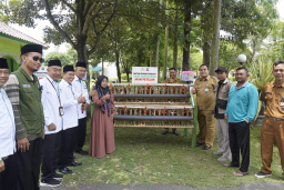 Pemerintah Kabupaten Blora bersama Badan Amil Zakat Nasional (Baznas) Kabupaten Blora meluncurkan program pengentasan kemiskinan. (Foto: Hms/Memanggil.co)