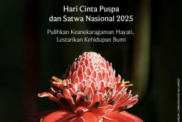 Indonesia Rayakan Hari Cinta Puspa dan Satwa Nasional 2025: Dari Nilam hingga Kecombrang, Kekayaan Hayati Nusantara Maki