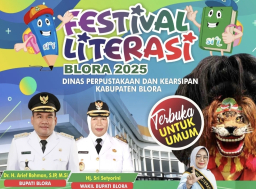 Festival Literasi Blora 2025: Gerakan Bersama Menyalakan Semangat Membaca dan Berkarya