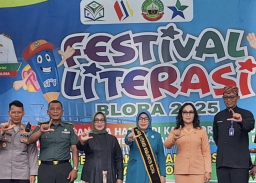 Festival Literasi Kabupaten Blora 2025 Resmi Dibuka, Semarak Hari Pertama Penuhi Panggung Literasi