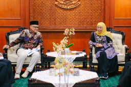 Gubernur Khofifah, Insya Allah Kuota Jama'ah Haji Asal Jatim Bertambah dan Peluang Suplai Makanan Siap Saji