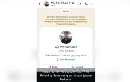 Awas Penipuan Berkedok Pejabat Blora! Pastikan Transfer Hanya ke Rekening dengan Nama yang Sama