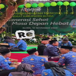 ‎Dinkesda Blora Peringati Hari Kesehatan Nasional ke-61, Teguhkan Komitmen Wujudkan “Generasi Sehat, Masa Depan Hebat”