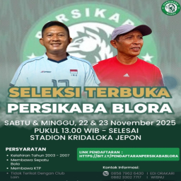 Kebangkitan Persikaba Blora Mulai Terwujud, Manajemen Baru Bergerak Cepat Siapkan Skuad Liga 4