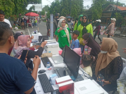 Car Free Day Perdana di Cepu Disambut Meriah Warga
