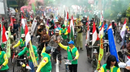 Semangat Hari Pahlawan Membara di Mojosuro 2025, Ribuan Peserta Tumpah Ruah