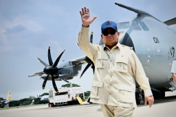 TNI AU Makin Gahar! Presiden Prabowo Resmi Serahkan Pesawat Angkut Raksasa Airbus A400M