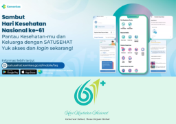 Hari Kesehatan Nasional ke-61: “Generasi Sehat, Masa Depan Hebat”