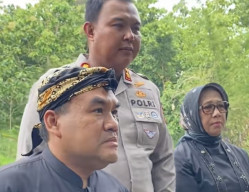 Kapolres dan Bupati Blora Tinjau Pencarian Para Santriwati yang Hanyut di Sungai Lusi