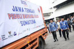 Gubernur Jateng Kirim Bantuan untuk Korban Bencana Sumatera
