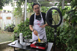 Master Chef Asal Kudus Gemar Olah Sisa Sayuran Jadi Menu Ajaib