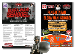 Event Kick Boxing Perdana Hadir di Blora, BWS Resmi Buka Pendaftaran!