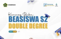 Pendaftaran Beasiswa S2 Double Degree Kemenag Resmi Dibuka, Simak Syarat Lengkapnya