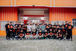 Bupati Harno Lepas PSIR Rembang Bertolak ke Sukoharjo, Target Lolos Liga 3