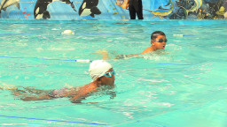 Fun Swimming Puri Berlian Park, Wadah Lahirkan Bibit Perenang Muda Rembang
