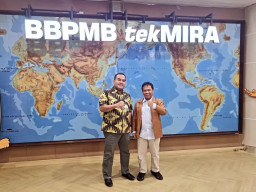 Putra Blora Asli Cepu Dilantik Jadi Kepala Balai Besar TekMIRA Kementerian ESDM