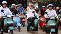 Rolling Ngabuburit Bersama Gus Arief, Vespa dan Semangat Kebersamaan Bergerak di Blora