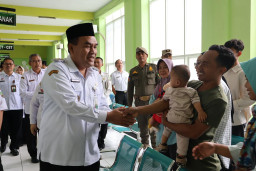 Hari Pertama Pasca Libur Lebaran, Bupati Blora Cek Kesiapan Layanan Publik