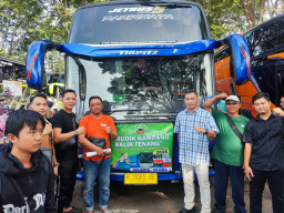 Tiket Bus Melambung, 300 Warga Blora Mudik Gratis dari Jakarta
