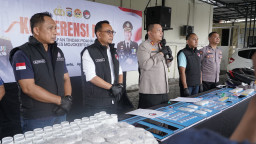 Empat Bulan, Polres Mojokerto Kota Ungkap Puluhan Kasus Narkoba Bernilai Rp1,16 Miliar