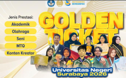Bebas UKT 8 Semester, UNESA Resmi Buka Pendaftaran Golden Ticket 2026