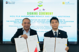 Akselerasi NZE 2060, PLN NP Gandeng VOGO-ARSTROMA Kembangkan Teknologi Penangkapan Karbon