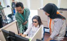UTBK SNBT 2026 di Unesa, Empat Peserta Tunanetra Jalani Ujian dengan Bantuan Teknologi Asistif