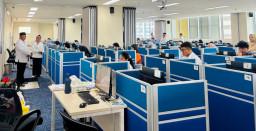 Pastikan Kelancaran, Rektor UPN Veteran Jatim Tinjau UTBK-SNBT 2026