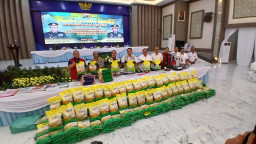 Polda Jatim Bongkar Bisnis Beras SPHP Palsu