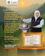Gubernur Khofifah Terima Penghargaan CSR dan Pengembangan Desa Berkelanjutan Award 2026