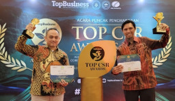PLN UIT JBM Libatkan Warga Jaga Jalur Transmisi Lewat Agroeduwisata Anggur