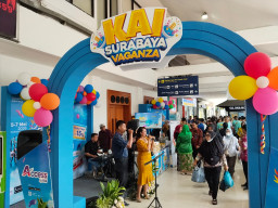 Ramaikan HUT ke - 733 Kota Surabaya, KAI Daop 8 Surabaya Hadirkan KAI Surabaya Vaganza
