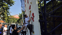 ITS Surabaya Perkuat Fasilitas Panjat Tebing Berstandar Internasional, Siap Jadi Pusat Latihan Atlet Jatim