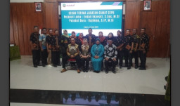 Pisah Sambut Camat Cepu Berlangsung Hangat, Rajiman Siap Lanjutkan Program Penggerak UMKM