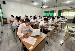 Satu di Antara 10 Kandidat Calon Ketua PKB Blora Sempat Remidi Saat UKK Tahap I di Semarang 