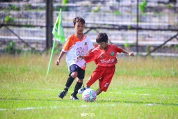 Jaring Bibit Pesepak Bola Muda; FORSGI Seleksi Puluhan Talenta dari Rembang, Pati, dan Blora