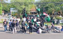 BBM Nonsubsidi Naik, HMI Blora Turun ke Jalan dan Dorong Motor