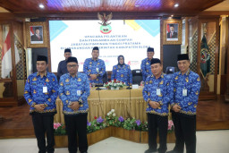4 Panglima OPD Dilantik, Bupati Blora Minta Pejabat Baru Bergerak Cepat Jawab Harapan Masyarakat